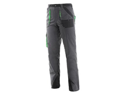 Kalhoty dámské do pasu SIRIUS AISHA (Velikost 36, Barva šedá-zelená)