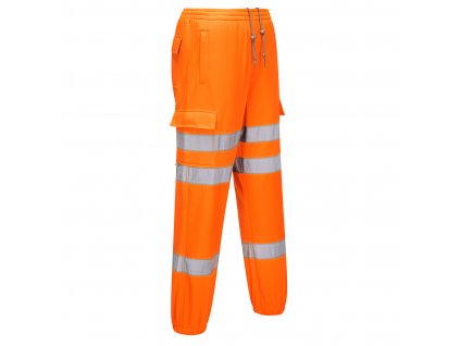 Kalhoty Hi-vis Jogging Bottoms (Velikost L, Barva oranžová)