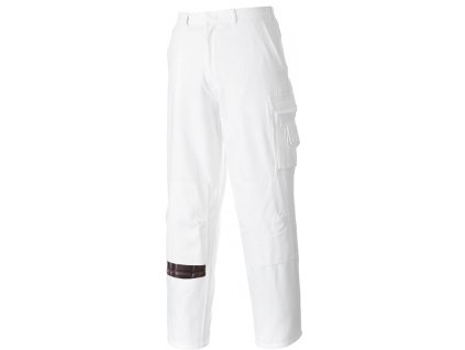 Kalhoty pro malíře (Velikost 4XL, Barva bílá)