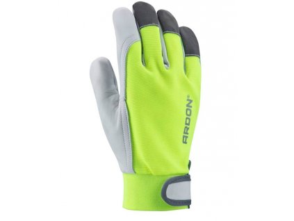Kombinované reflexní rukavice ARDON®HOBBY (Velikost 8)