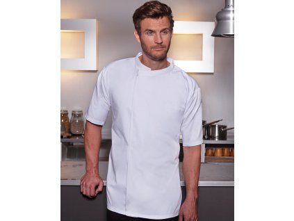 Kuchařská košile Basic Short Sleeve (Velikost XS, Barva bílá)