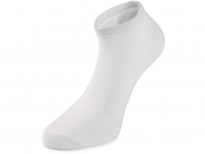 Nízké ponožky CXS Nevis (Velikost 39, Barva bílá)