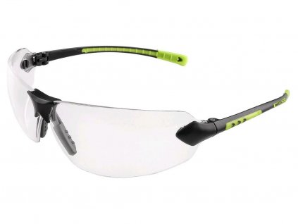Ochranné brýle CXS Fossa černo-zelené (Barva čirá)