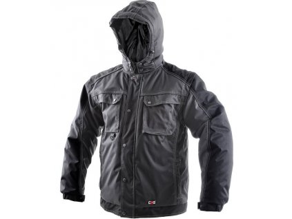 Pánská zimní bunda CXS IRVINE 2v1 (Velikost S, Barva červená-černá)