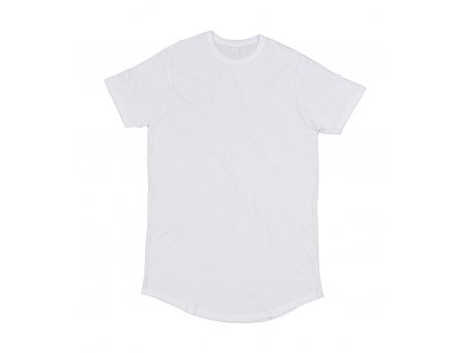 Pánské prodloužené tričko Organické (Velikost S, Barva bílá)