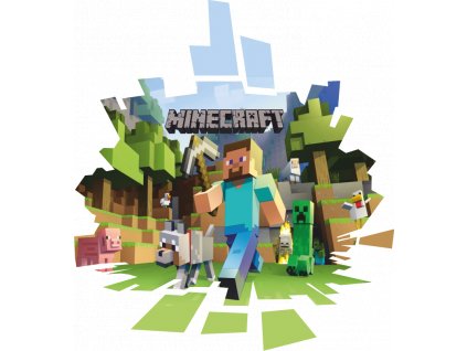 Potisk MINECRAFT (Velikost motivu 8 cm)