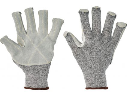 Protipořezové rukavice CROPPER STRONG (Velikost 7, Barva šedá)