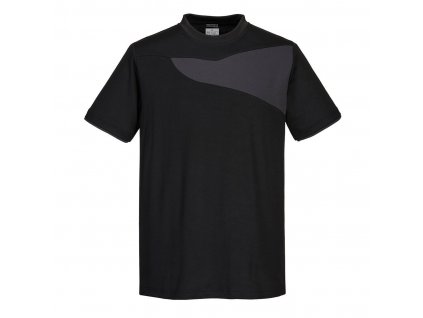 PW2 triko S/S (Velikost L, Barva černá-šedá)