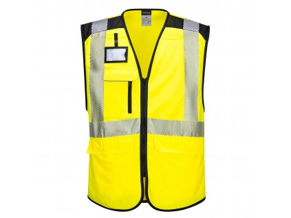 Reflexní vesta PW3 Executive (Velikost 4XL, Barva oranžová-černá)