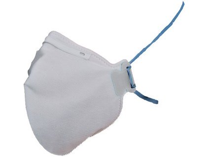 Skládací filtrační polomaska CXS SPIRO P2 (Barva bílá)