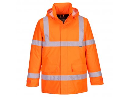 Zimní bunda Eco Hi-Vis (Velikost 4XL, Barva oranžová)