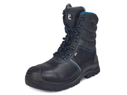Zimní poloholeňová obuv RAVEN XT S3 CI SRC (Velikost 38, Barva černá-modrá)