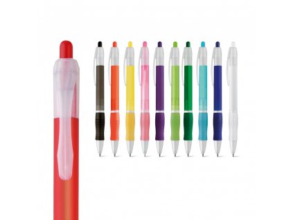 Protišmykové guľôčkové pero s klipom SLIM