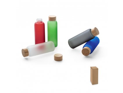 Láhev z borosilikátového skla v matném provedení LILLARD