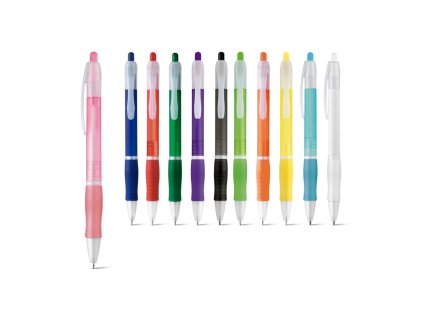 Guľôčkové pero s protišmykovým úchopom SLIM BK