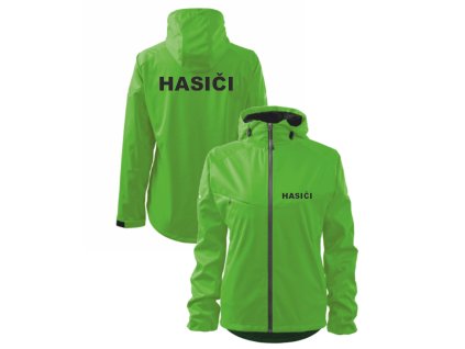 Zelená dámská bunda pro hasiče