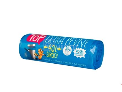 Sáčky do koše extra pevné 40 L (Barva modrá)