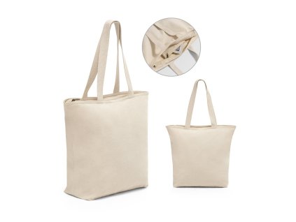 100% bavlnená taška so zipsom HACKNEY