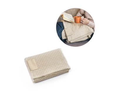 Prikrývka z recyklovaného polyesteru CELINE