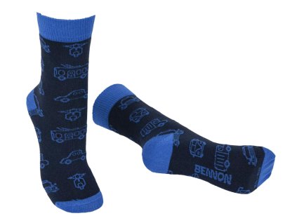 BENNONKY Car Socks blue