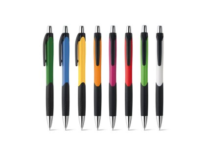 Guľôčkové pero z ABS s protišmykovým úchopom CARIBE