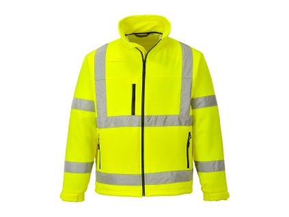 Softshelová bunda Hi-Vis Classic (3L) výprodej (Velikost XL, Barva žlutá)