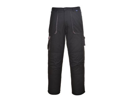 Portwest Texo zateplené kalhoty výprodej (Velikost XL, Barva černá)