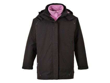 Dámská bunda 3v1 Elgin výprodej (Velikost L, Barva černá)