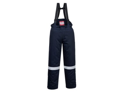 Zimní kalhoty FR Anti-Static Winter Salopettes výprodej (Velikost L, Barva námořní modrá)
