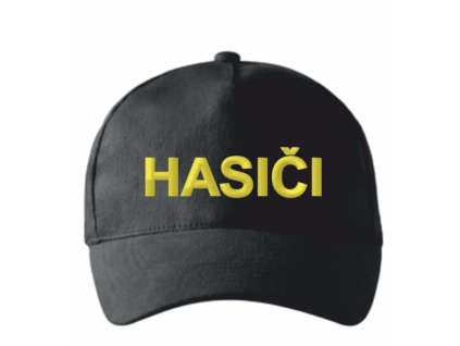 Čepice pro hasiče s výšivkou (Barva černá)