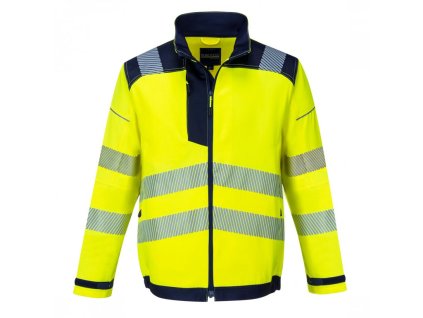 Bunda HiVis PW3 výprodej (Velikost 2XL, Barva žlutá-černá)