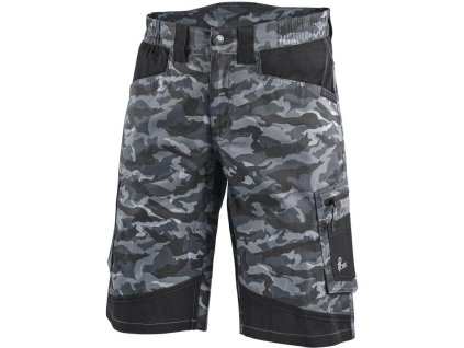 Kraťasy CXS SOLIS FLEX, pánské, maskáčovo-černé