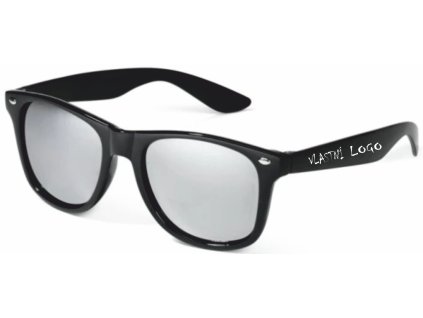 Sluneční brýle NIGER s vlastním potiskem (Barva černá)