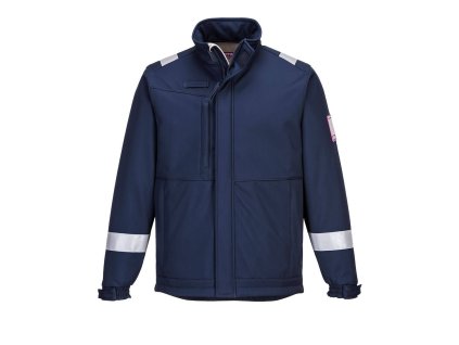 Softshellová bunda Modaflame (Barva námořní modrá, Velikost L)