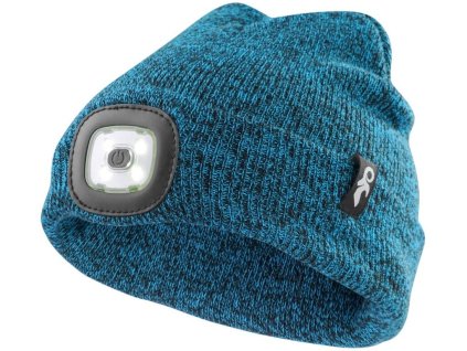 Čepice CXS Tynan s LED světlem, dětská (Velikost XS, Barva modrá)