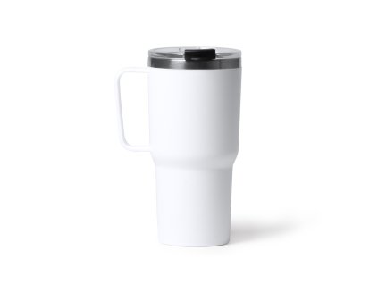 Cestovní hrnek KENCHER (Barva bílá)