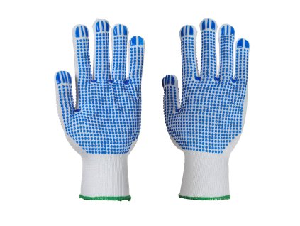 Rukavice Polka Dot Plus (Barva bílá-modrá, Velikost L)