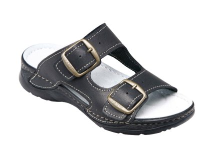 Dámský černý pantofel SANTÉ (Velikost 37)