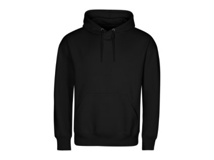 Cloud (GOTS) Mikina unisex (Velikost XS, Barva černá)