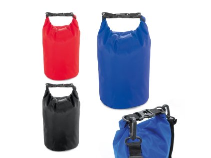 VOLGA. Nepromokavá plachtová taška (Barva černá)