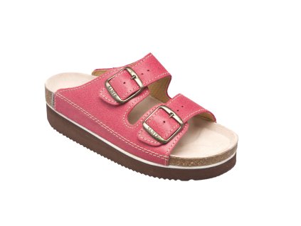 Dámské pantofle SANTÉ N/25 (Velikost 35, Barva červená)