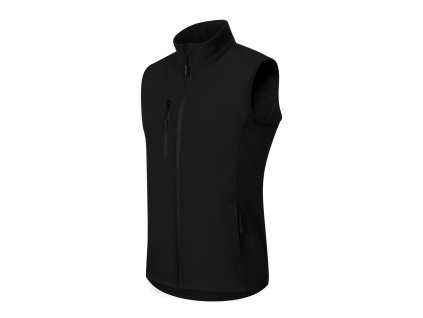 Trail Softshellová vesta pánská černá