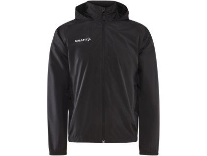 Lehká pánská bunda do deště Craft Evolve Rain Jacket M černá