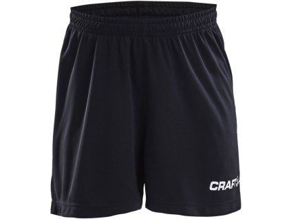 Dětské sportovní kraťasy Craft Squad Go Short Solid Jr černá