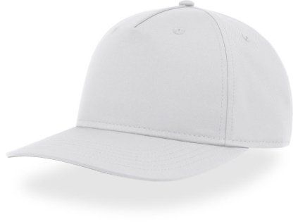 Recyklovaná 5panel kšiltovka bílá