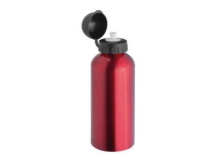 Charlotte kovová láhev 600 ml (Barva červená)