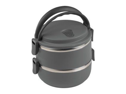 Obědový box Home 2 x 500 ml (Barva tmavě šedá)