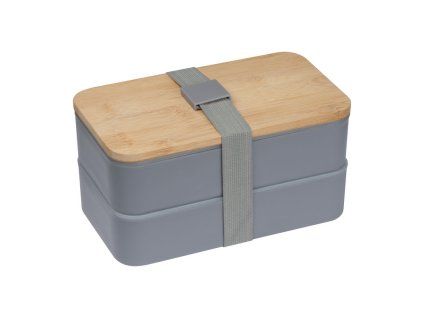 Obědový box Pescara 2 x 600 ml (Barva černá)