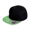 Bronx Glitte Snapback čepice s plochým kšiltem (Velikost uni, Barva neon green)