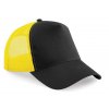 Čepice Snapback Trucker (Velikost uni, Barva černá-žlutá)